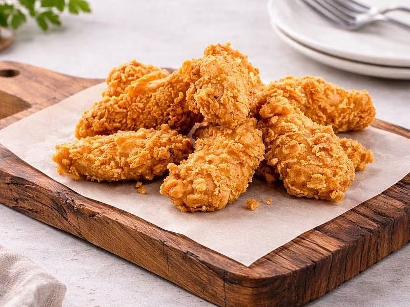 Хрустящие куриные крылышки